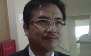 Komisioner KPU Sumsel, Ong Berlian 