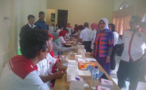 Istri Walikota Ikut Tes Urine.
