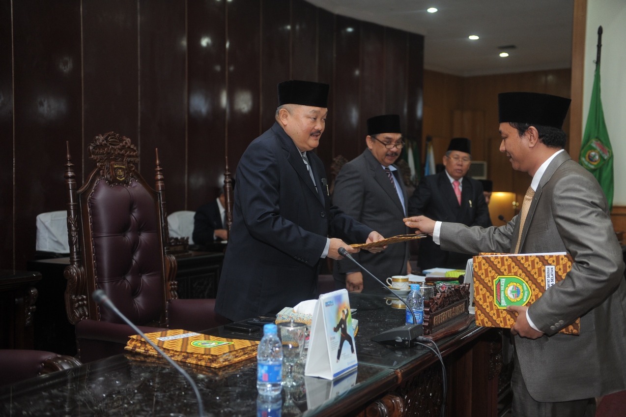 DPRD Prov. Sumsel Setujui Perubahan RAPBD 2014