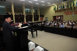 Mukti Lantik PPIH Embarkasi/Debarkasi Palembang 1435 H